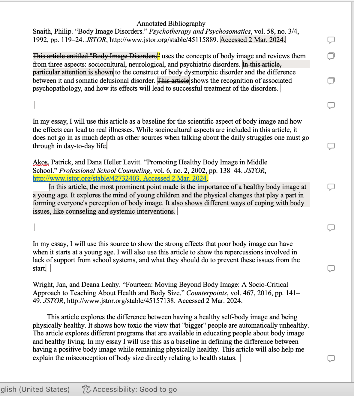 Use essay for proposal below Annotated