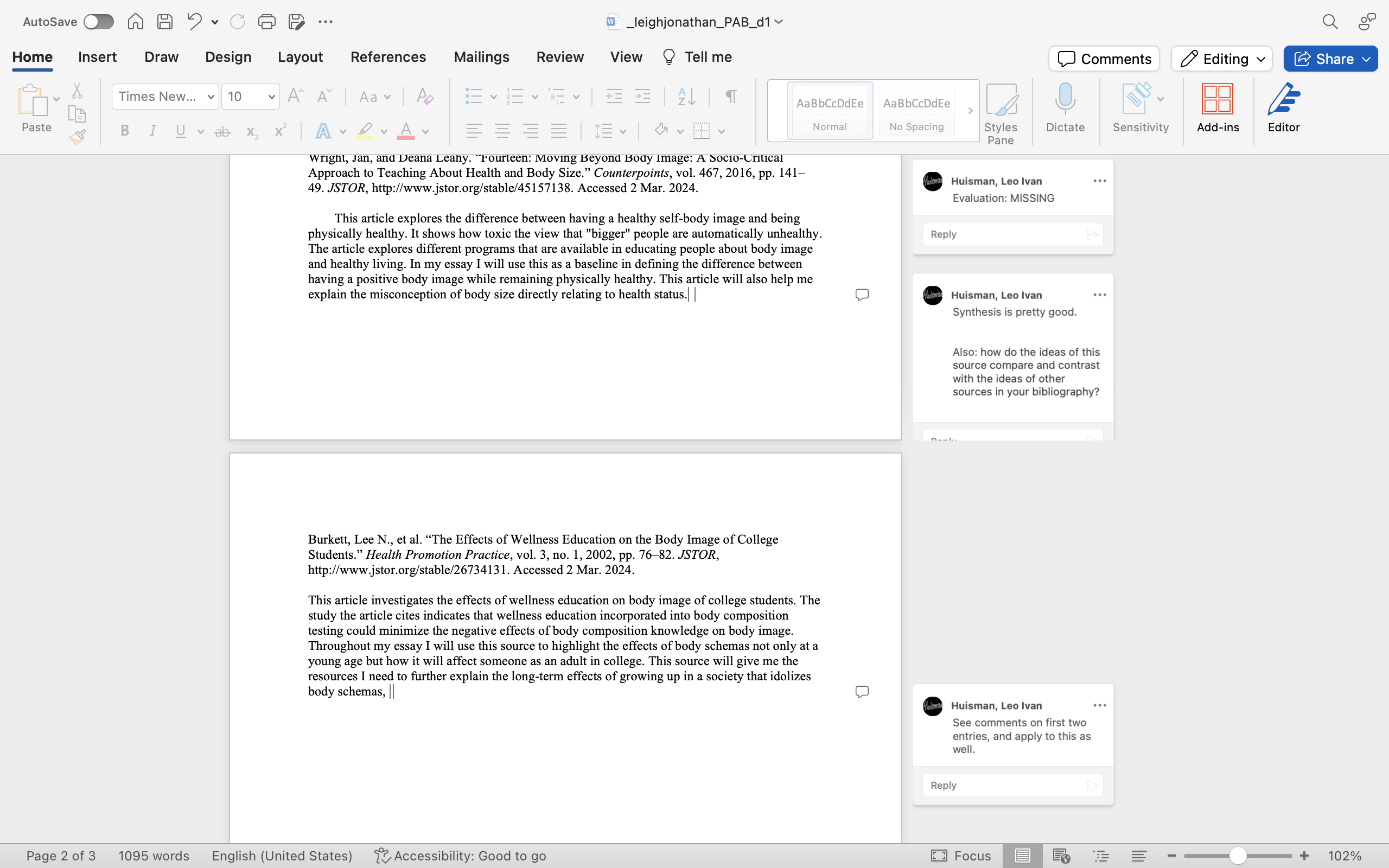 Use essay for proposal below Annotated