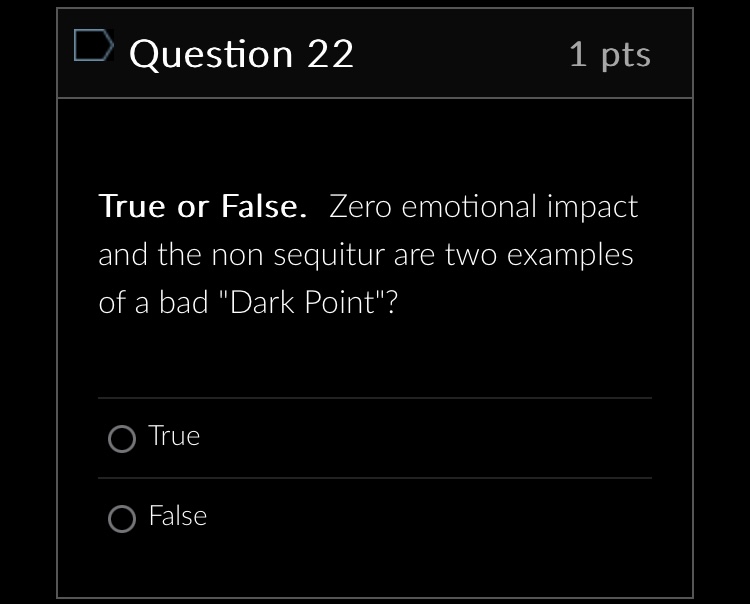 L Question 20 (o) RS Which iIs a good example of