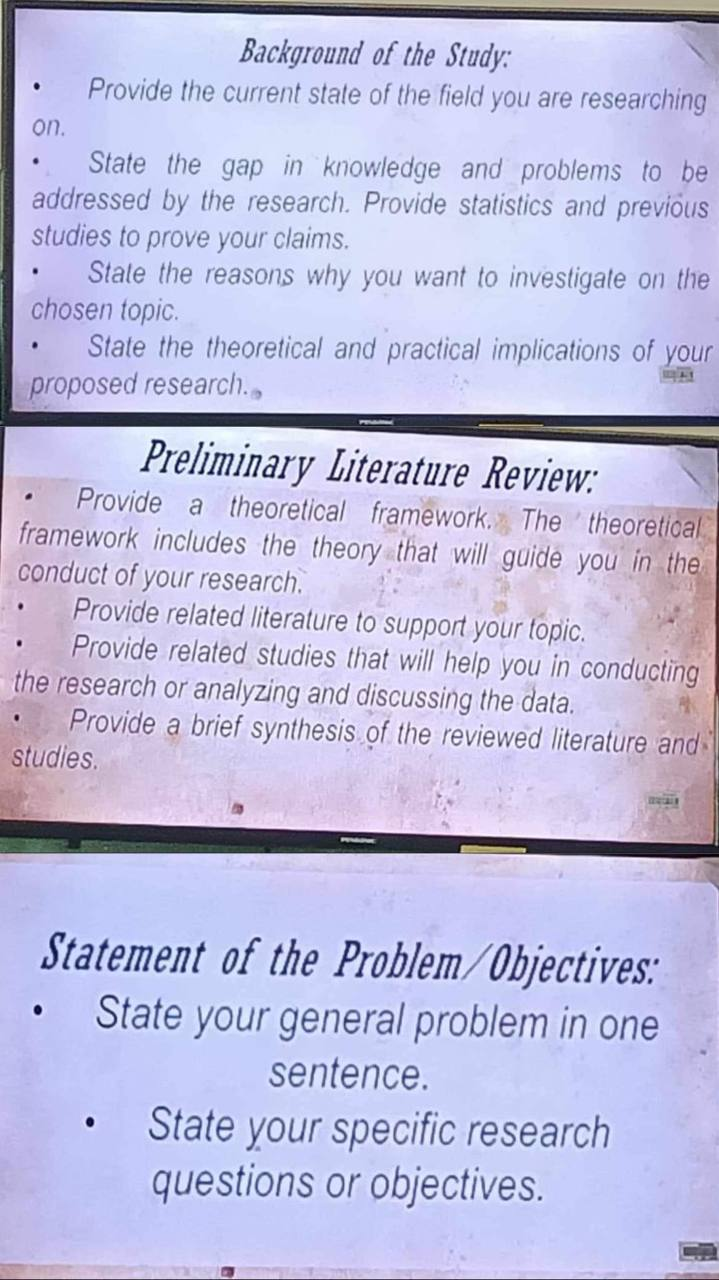 Create a concept paper Use this format Topic: