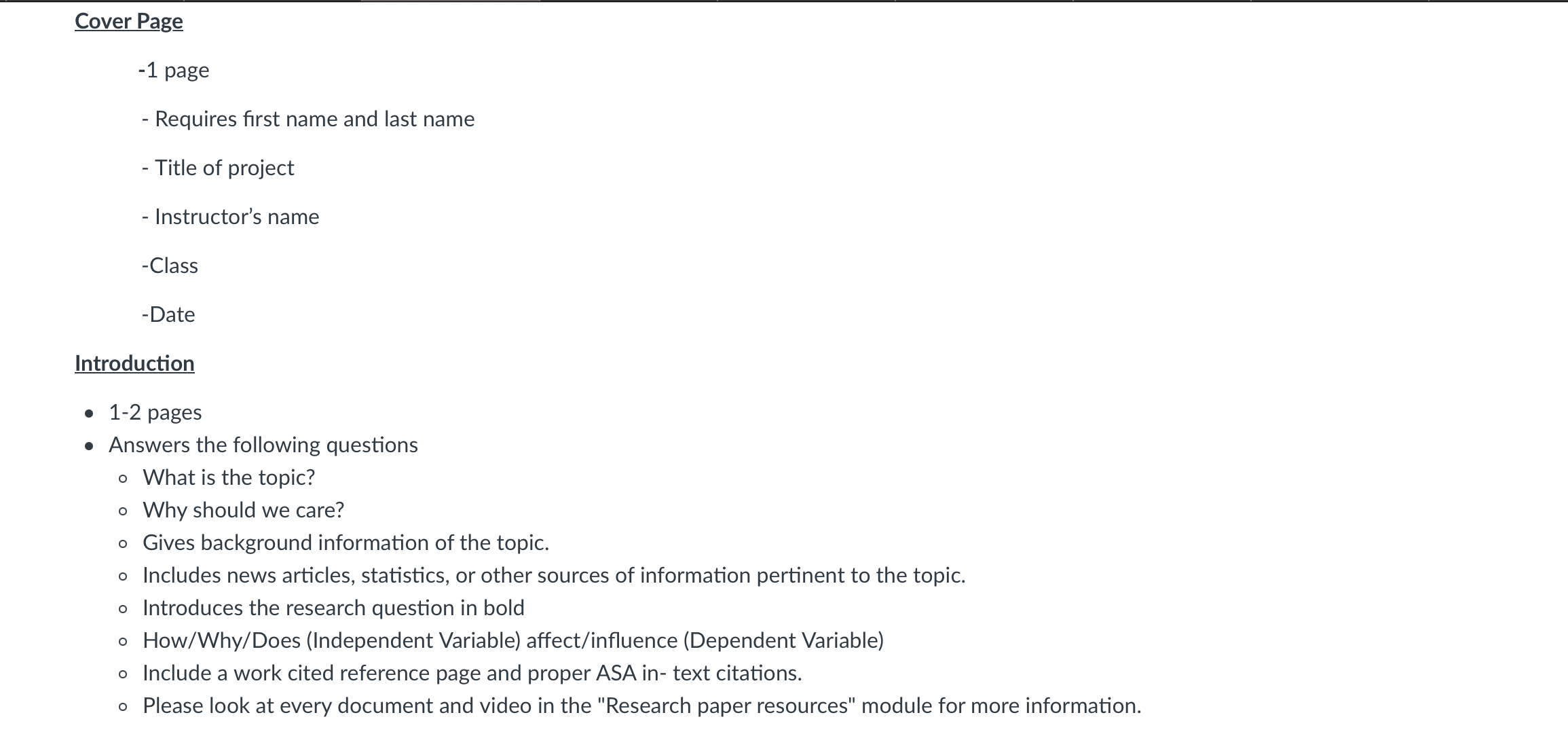 Purpose The introduction rough draft walks the