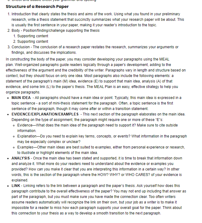 Week 7: Research Paper START ASSIGNMENT Due Feb