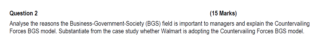 Question 2 ( 1 5 Marks ) Analyse the reasons the