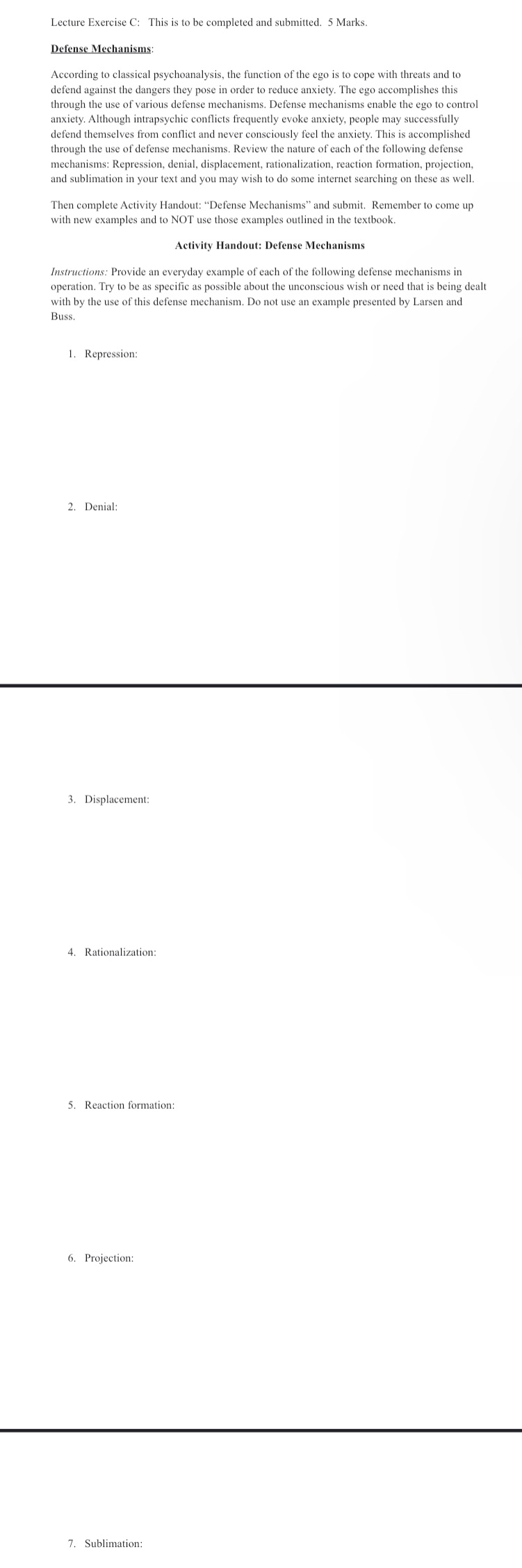 Please help me with this assignment Lecture