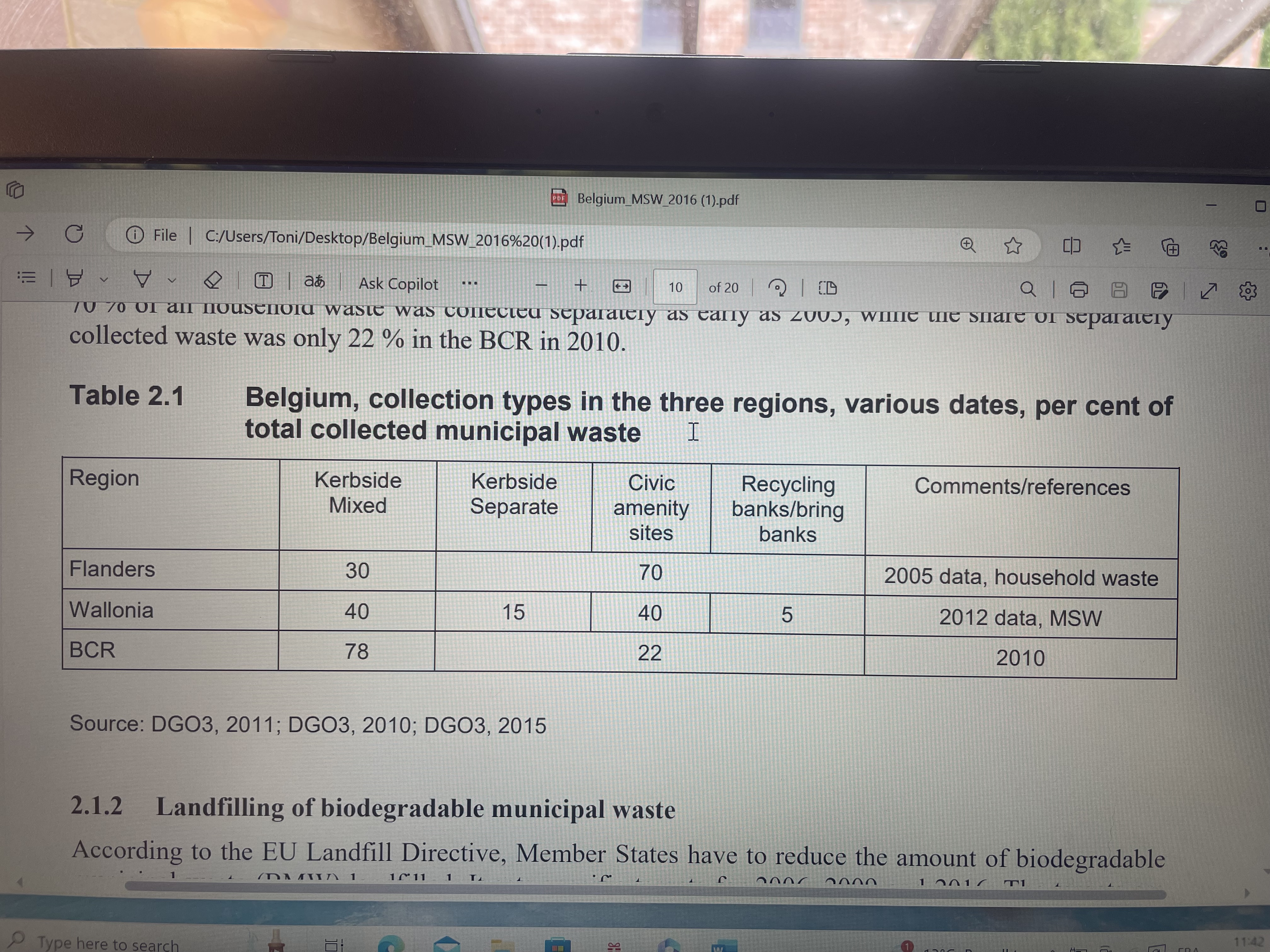 I am struggling to write a method for my report