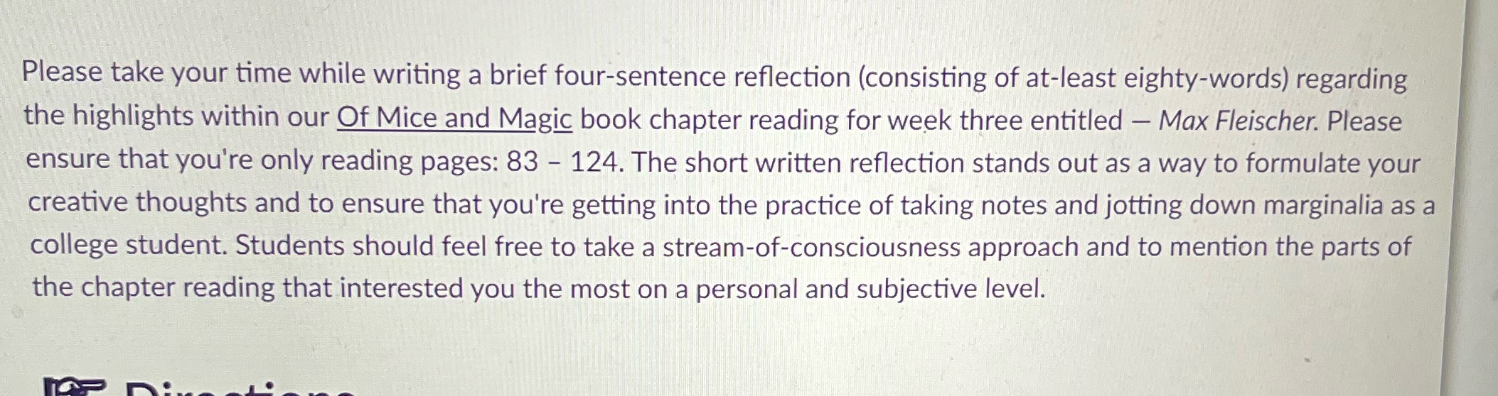 Please take your time while writing a brief