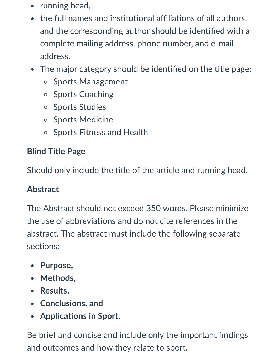 Journal Selection/Research Manuscript Outline