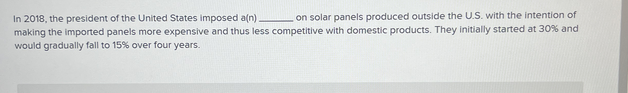 In 2 0 1 8 , the president of the United States