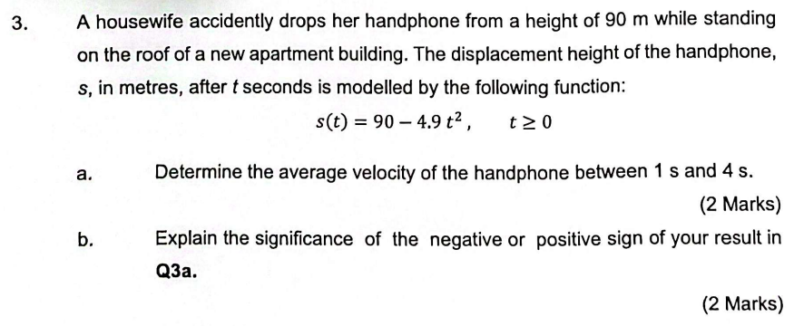 A housewife accidently drops her handphone from a