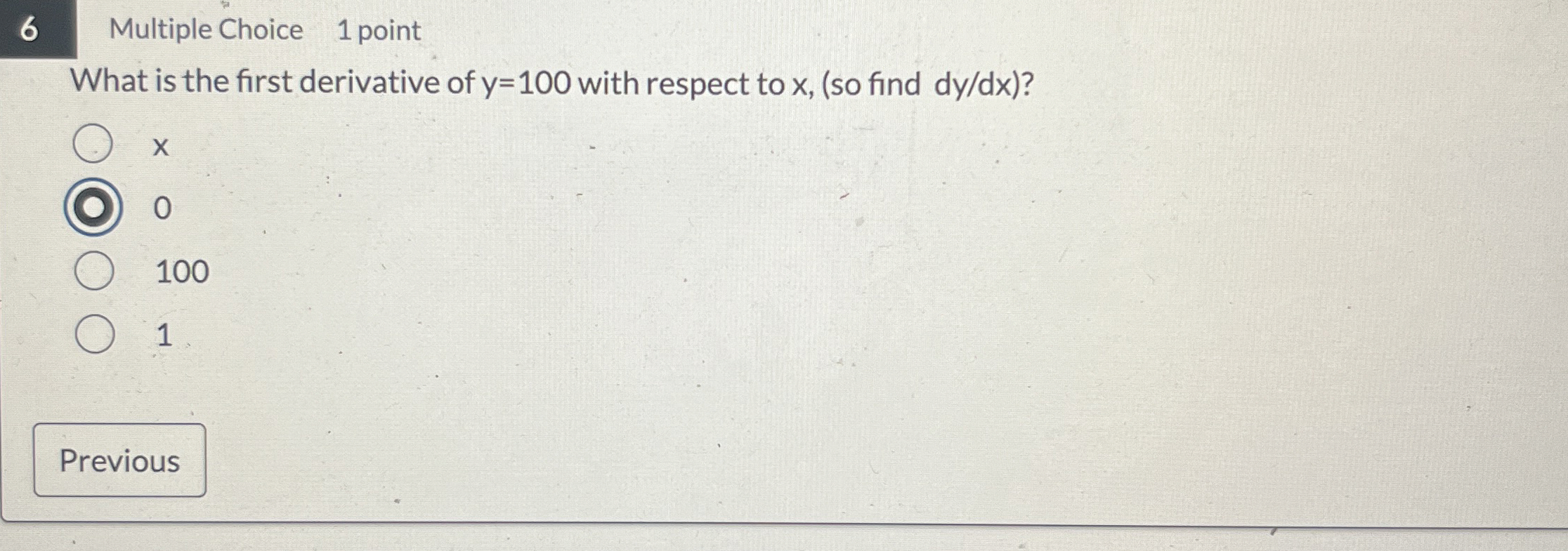 6 Multiple Choice 1 point What is the first