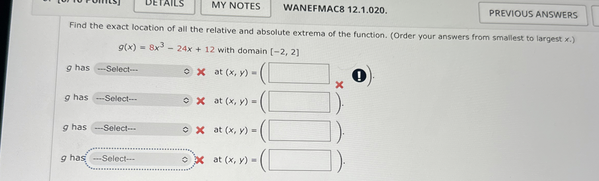 DETAILS WANEFMAC 8 1 2 . 1 . 0 2 0 . Find the