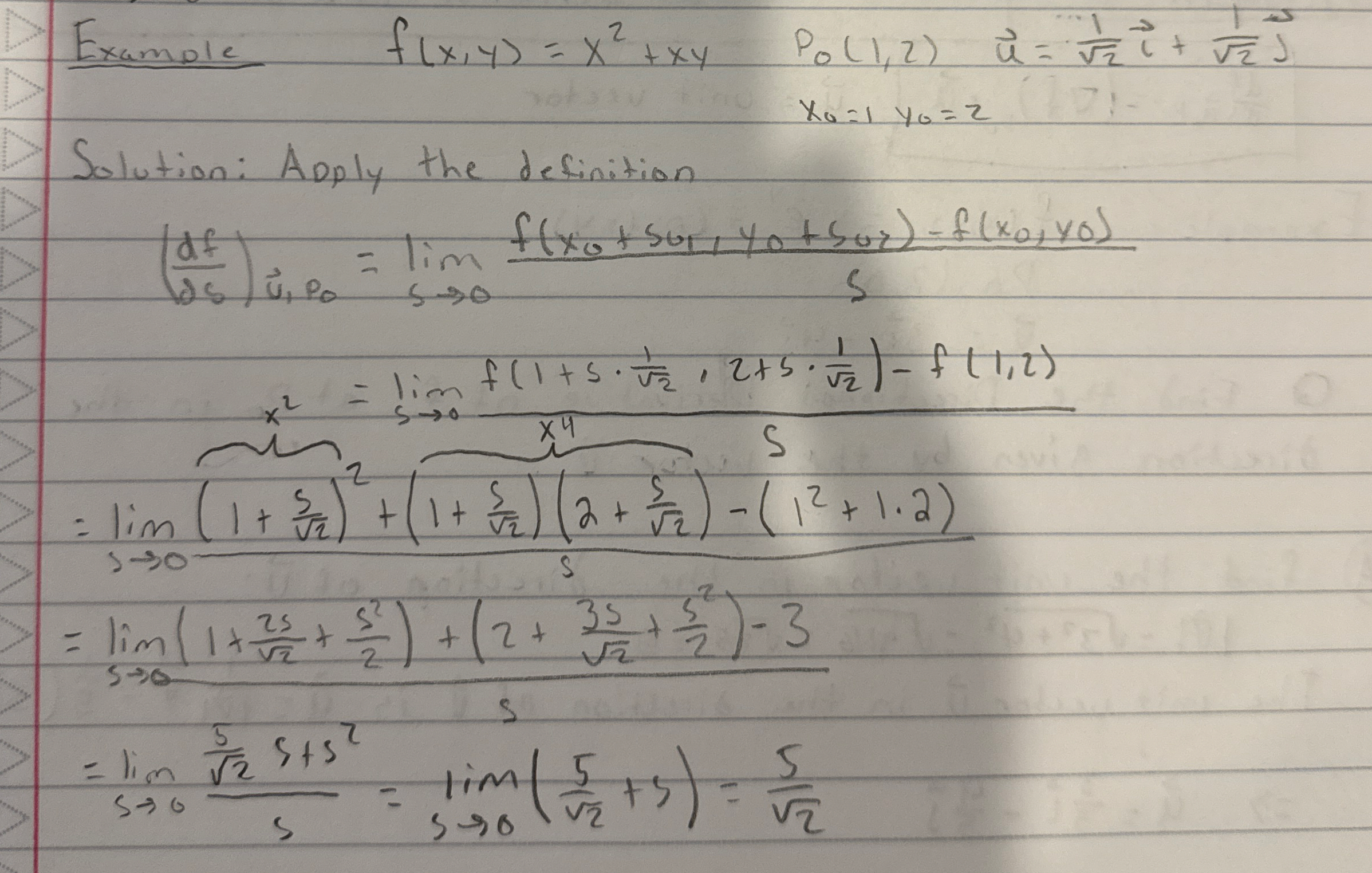 This is a worked class example I I would like to