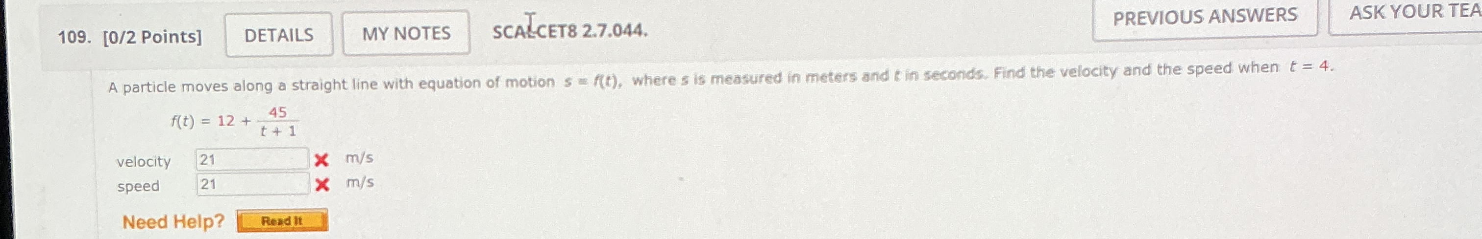 [ 0 / 2 Points ] SCAICET 8 2 . 7 . 0 4 4 .