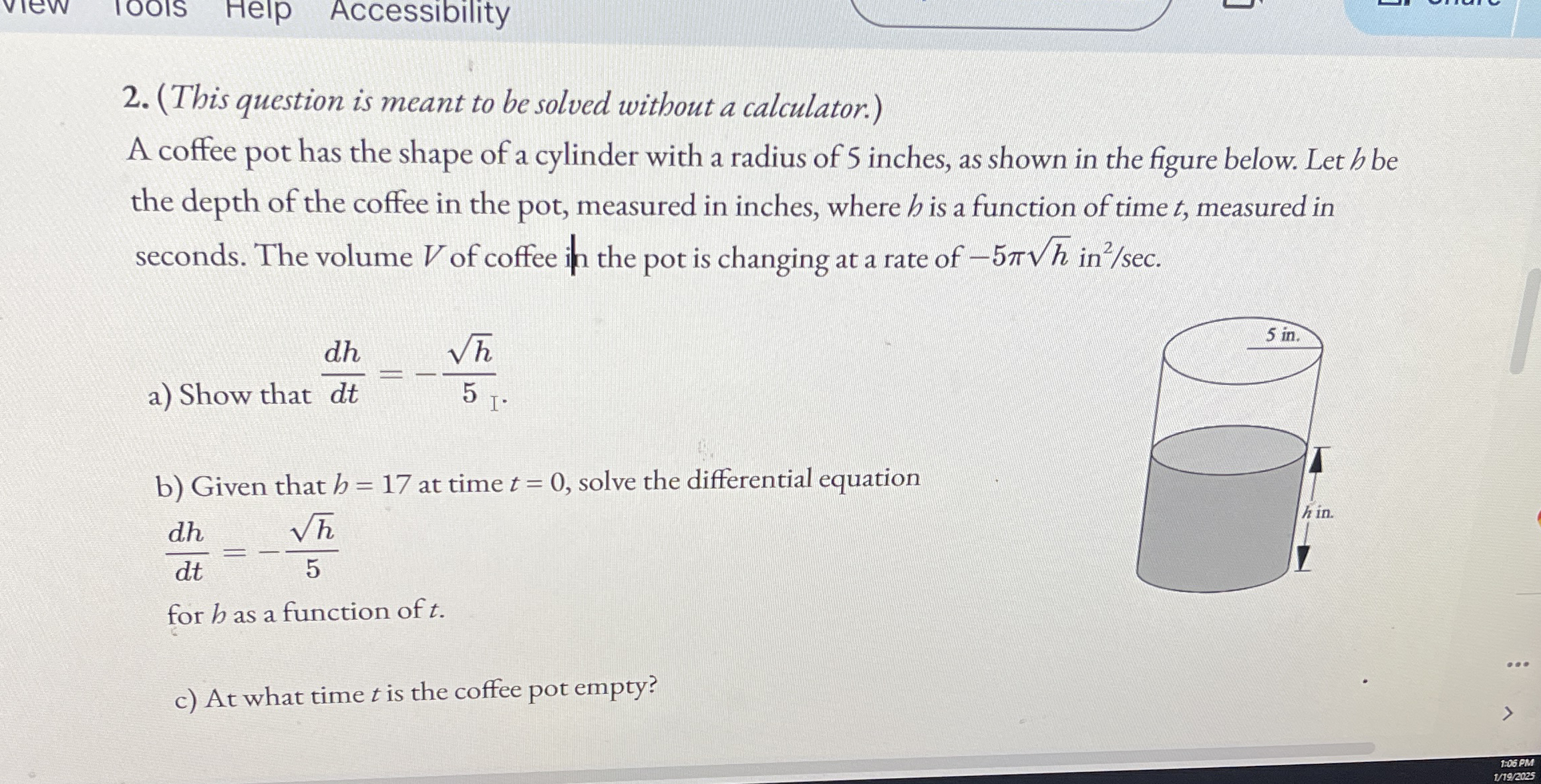 ( This question is meant to be solved without a