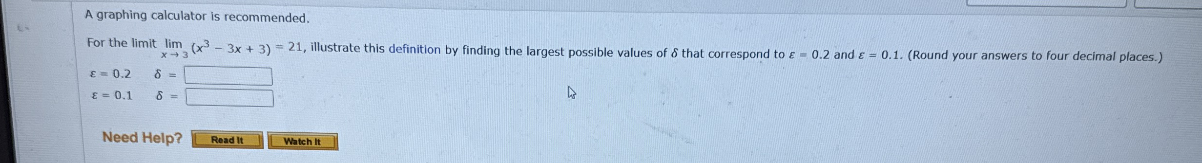 A graphing calculator is recommended. For the