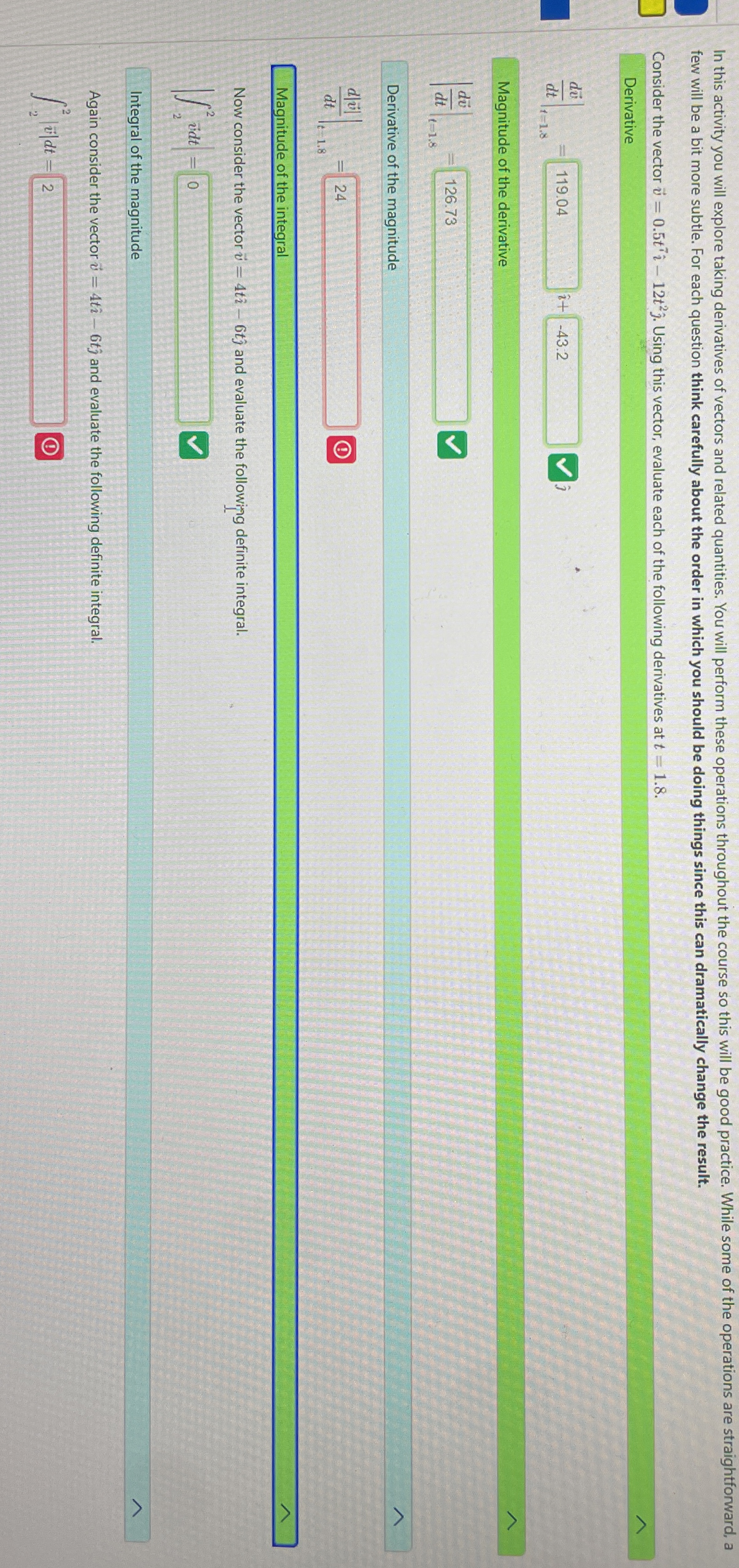 few will be a bit more subtle. For each question