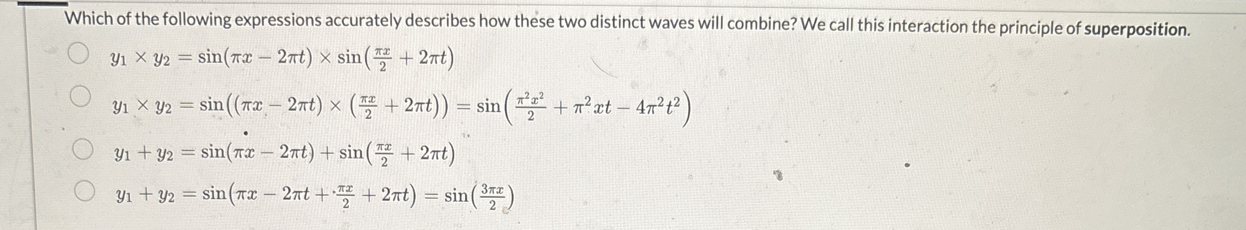 Which of the following expressions accurately