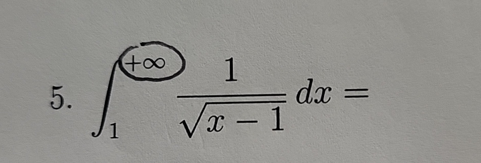 1 + 1 x - 1 2 d x = improper integrals