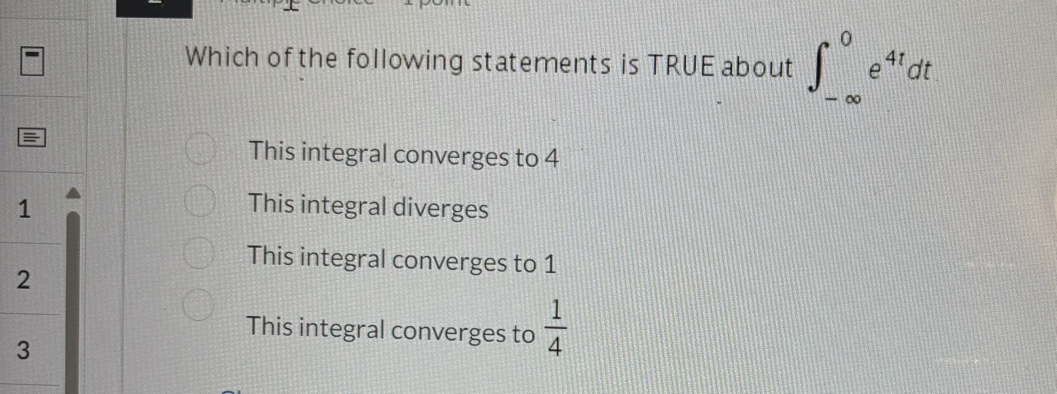 Which of the following statements is TRUE about -