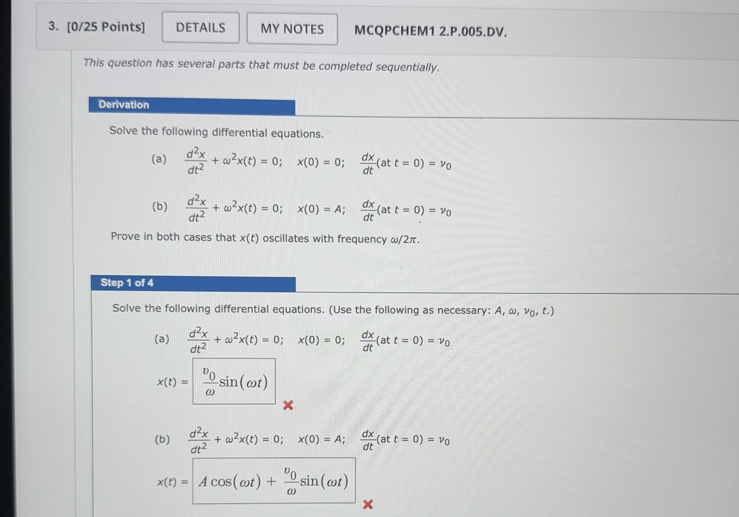 [ 0 / 2 5 Points ] MCQPCHEM 1 2 . P . 0 0 5 . DV
