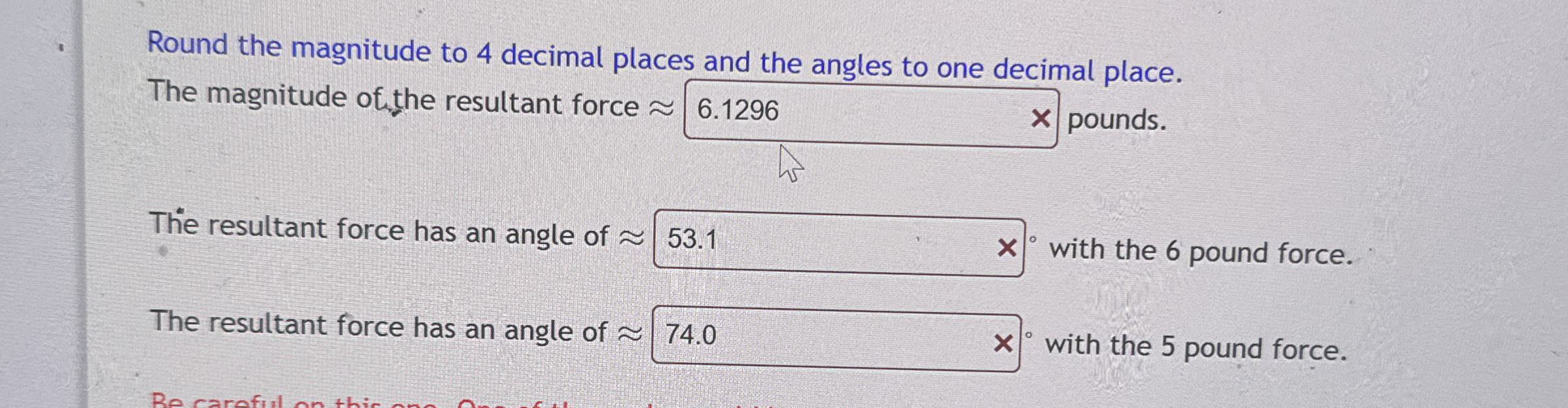 Round the magnitude to 4 decimal places and the