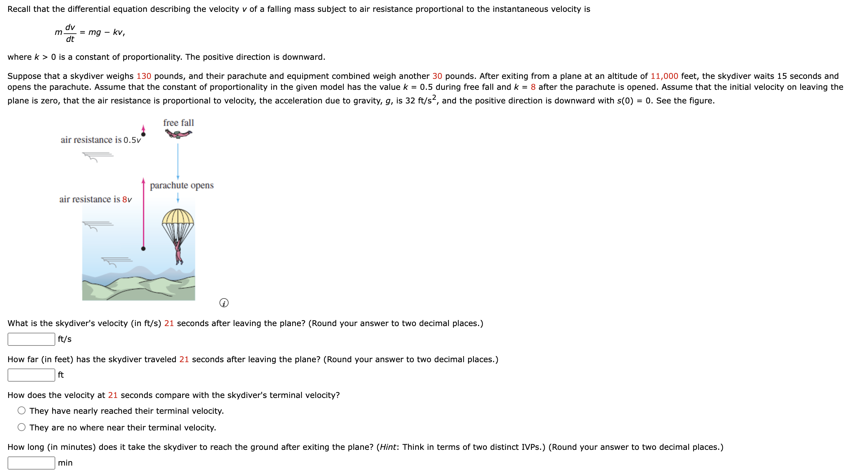 Recall that the differential equation describing