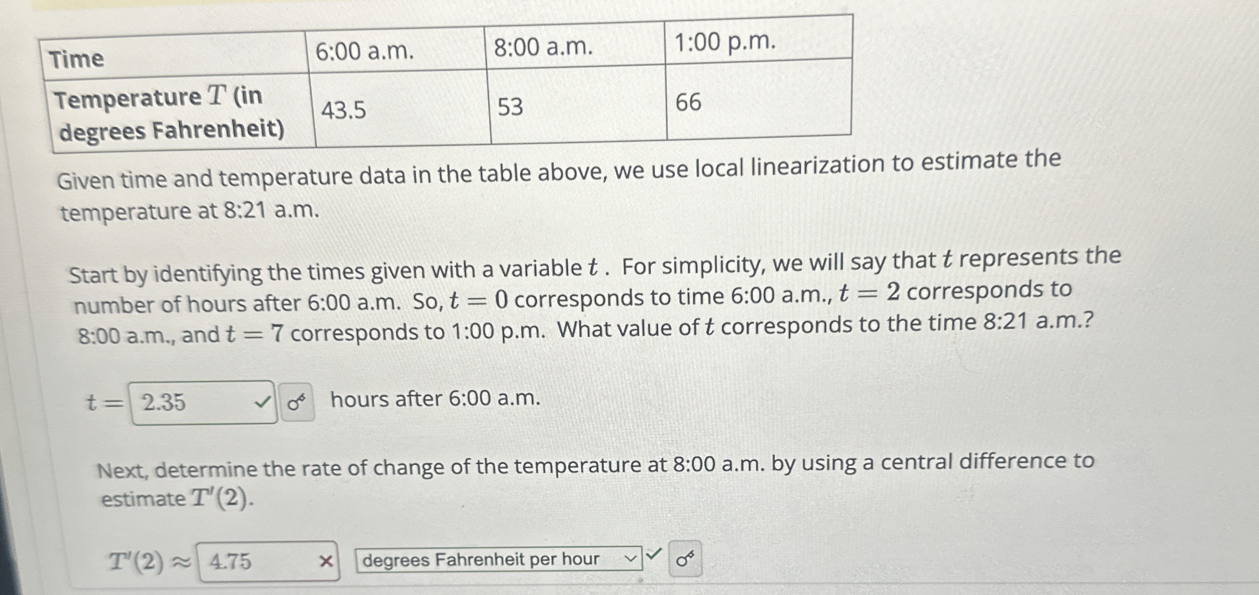 \ table [ [ Time , 6 : 0 0 a . m . , 8 : 0 0 a .
