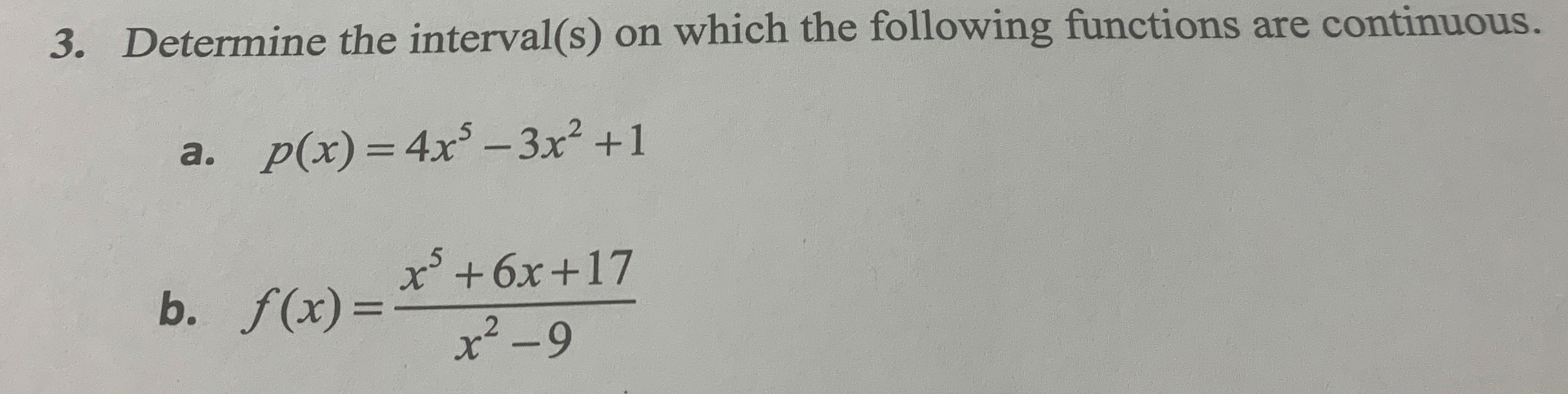 Determine the interval ( s ) on which the