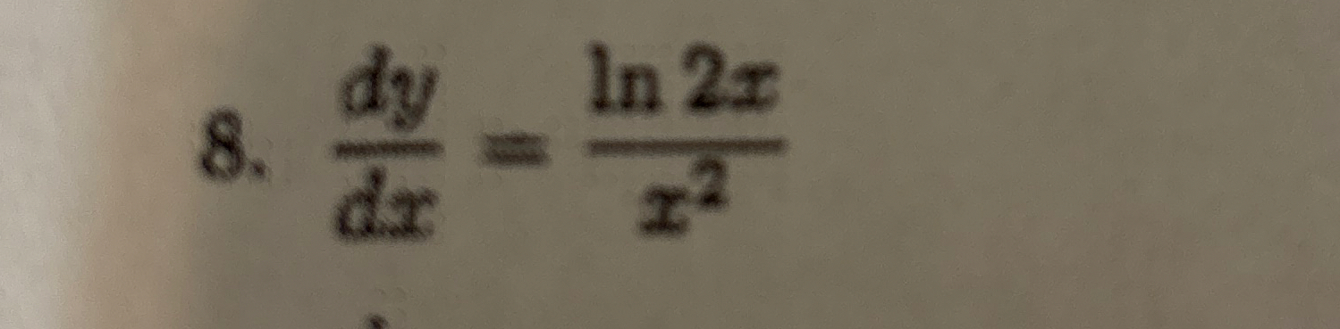 Find the one - parameter family of solutions for