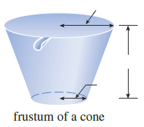 A tank is full of water. Find the work ( in ft -