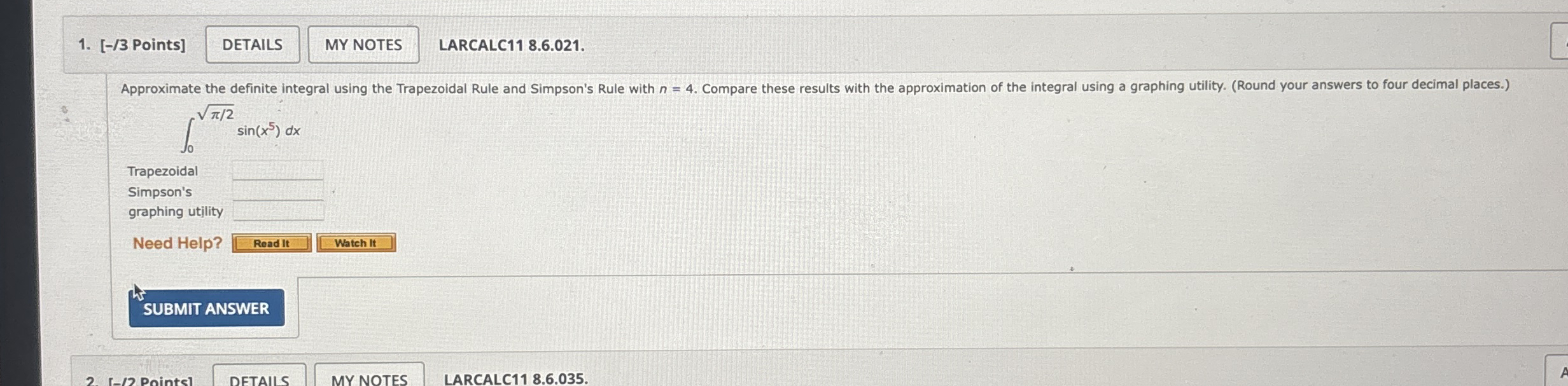 [ - / 3 Points ] LARCALC 1 1 8 . 6 . 0 2 1 .