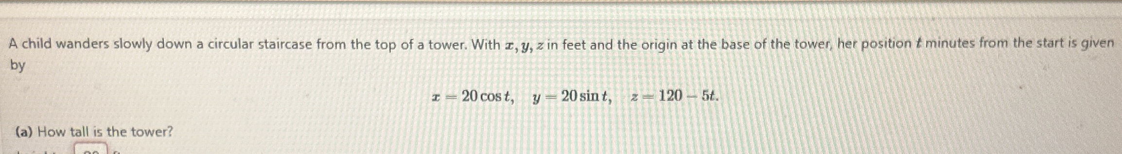 A child wanders slowly down a circular staircase