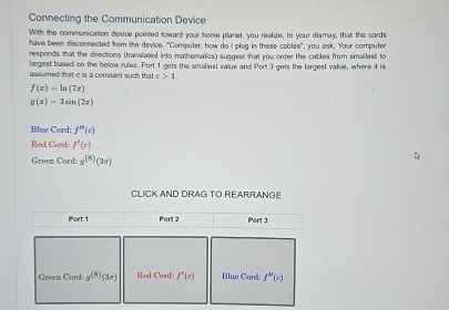 Connecting the Communication Device Wth the