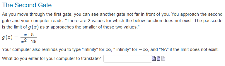 The Second Gate As you move through the first