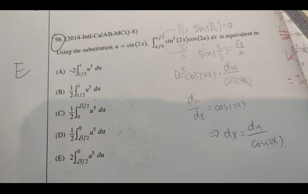 ( 2 0 1 4 - Intl - CalAB - MCQ - 8 ) Using the