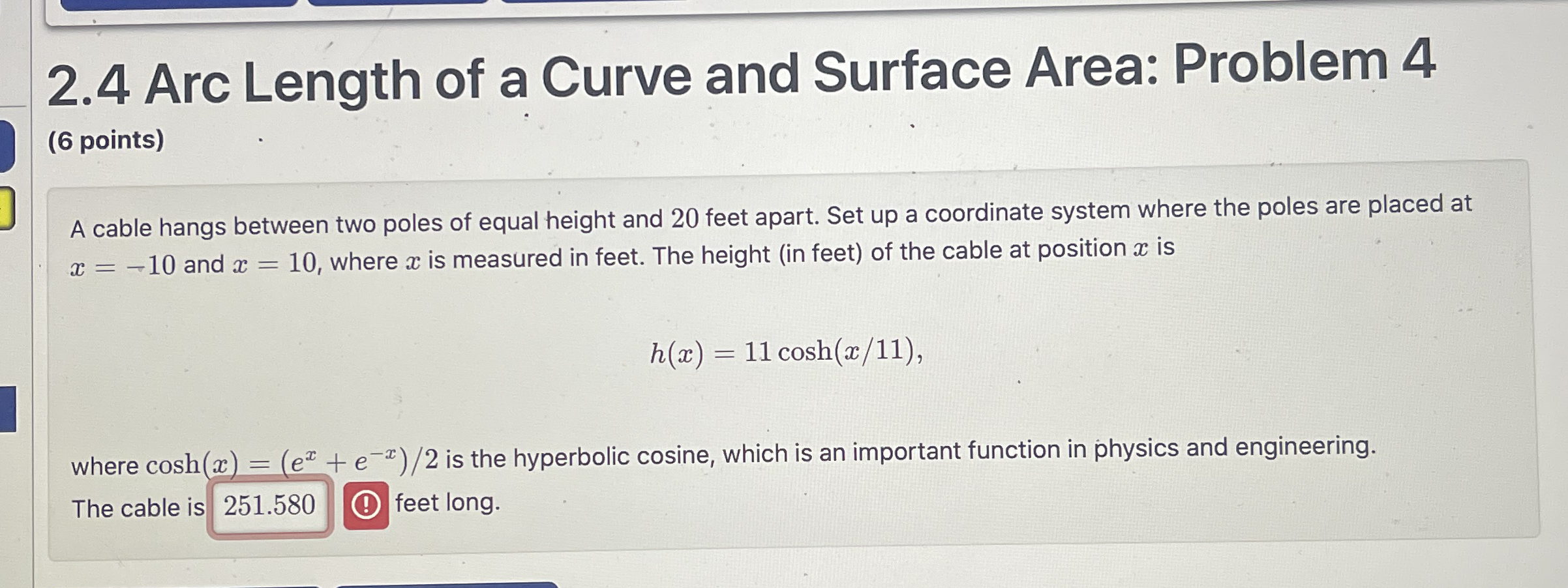 2 . 4 Arc Length of a Curve and Surface Area A