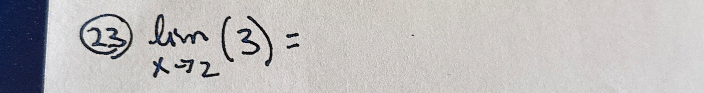 ( 2 3 ) lim x 2 ( 3 ) =