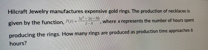 Hilcraft Jewelry manufactures expensive gold