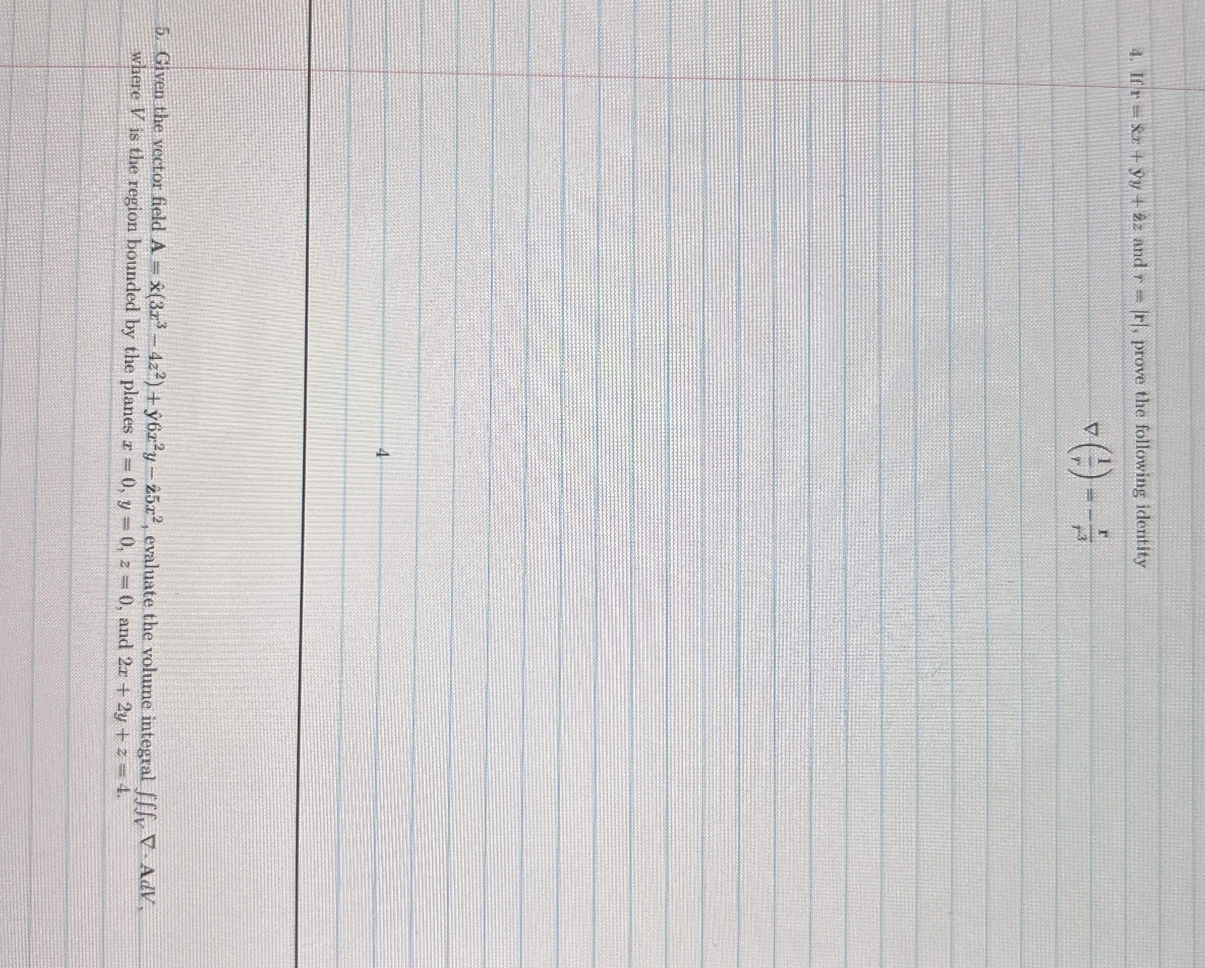If r = + 9 y + hat ( z ) z and r = | r | , prove