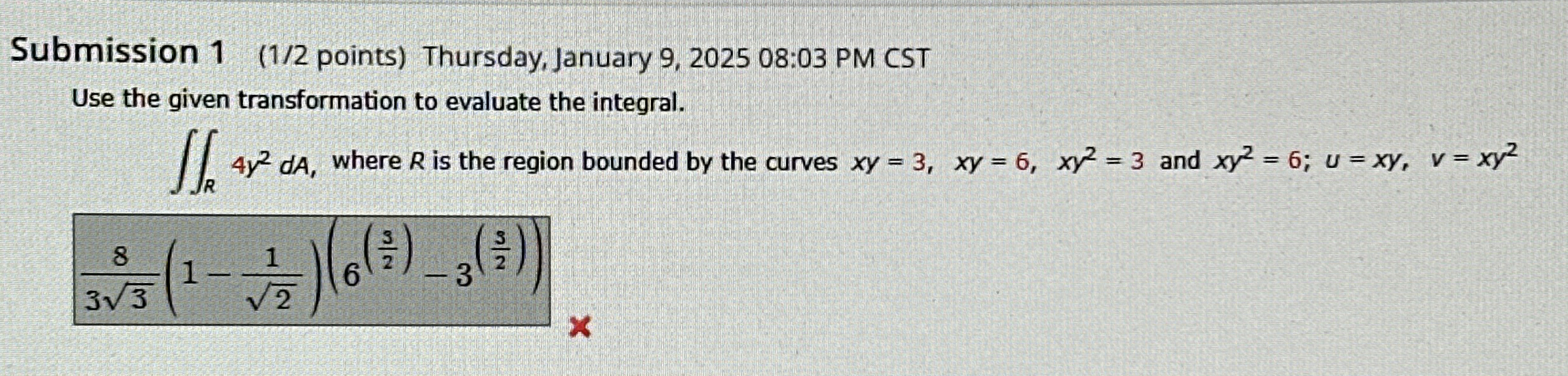 Submission 1 ( 1 2 points ) Thursday, January 9 ,