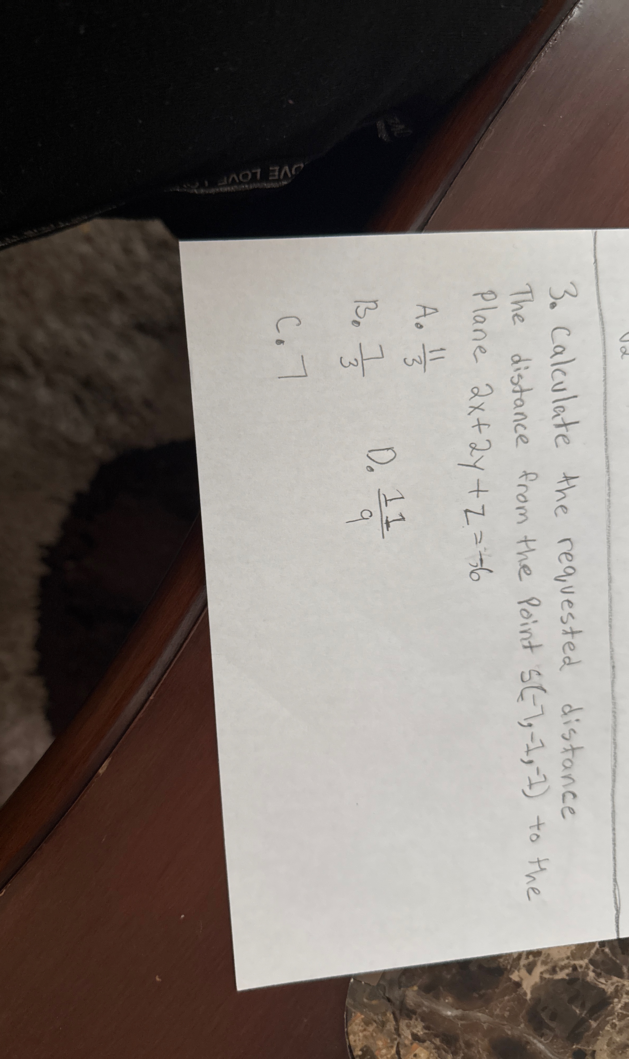 Calculate the requested distance The distance