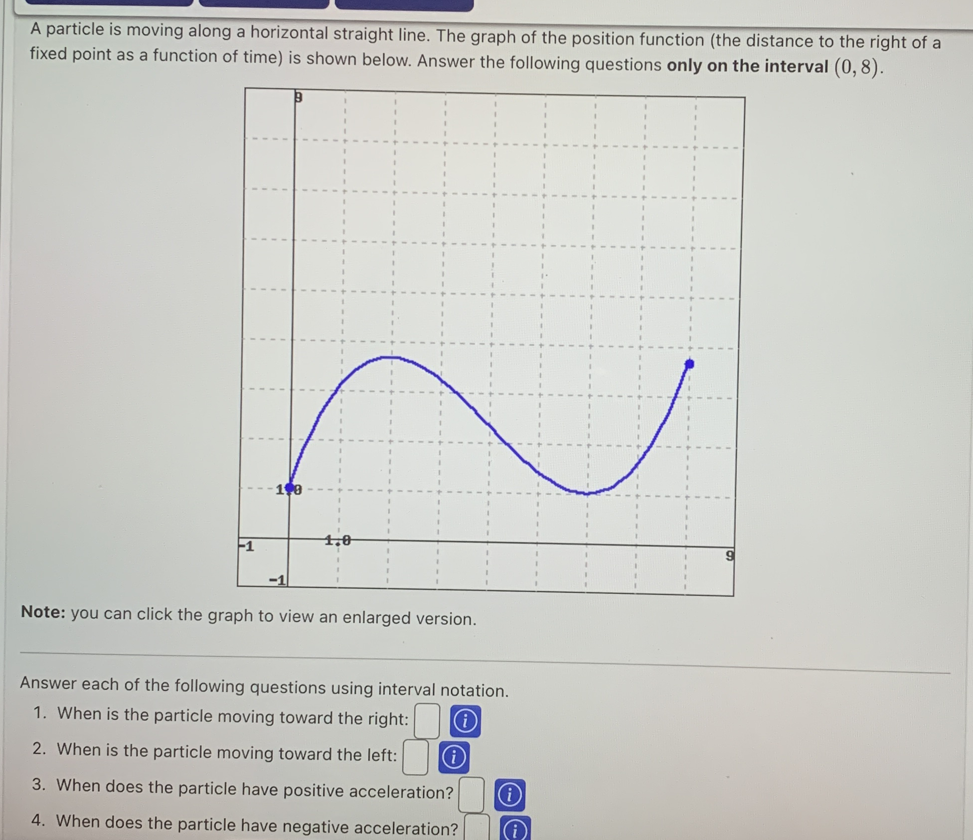 A particle is moving along a horizontal straight