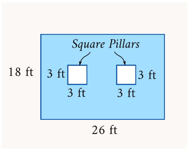 I need help determining the area in the shaded