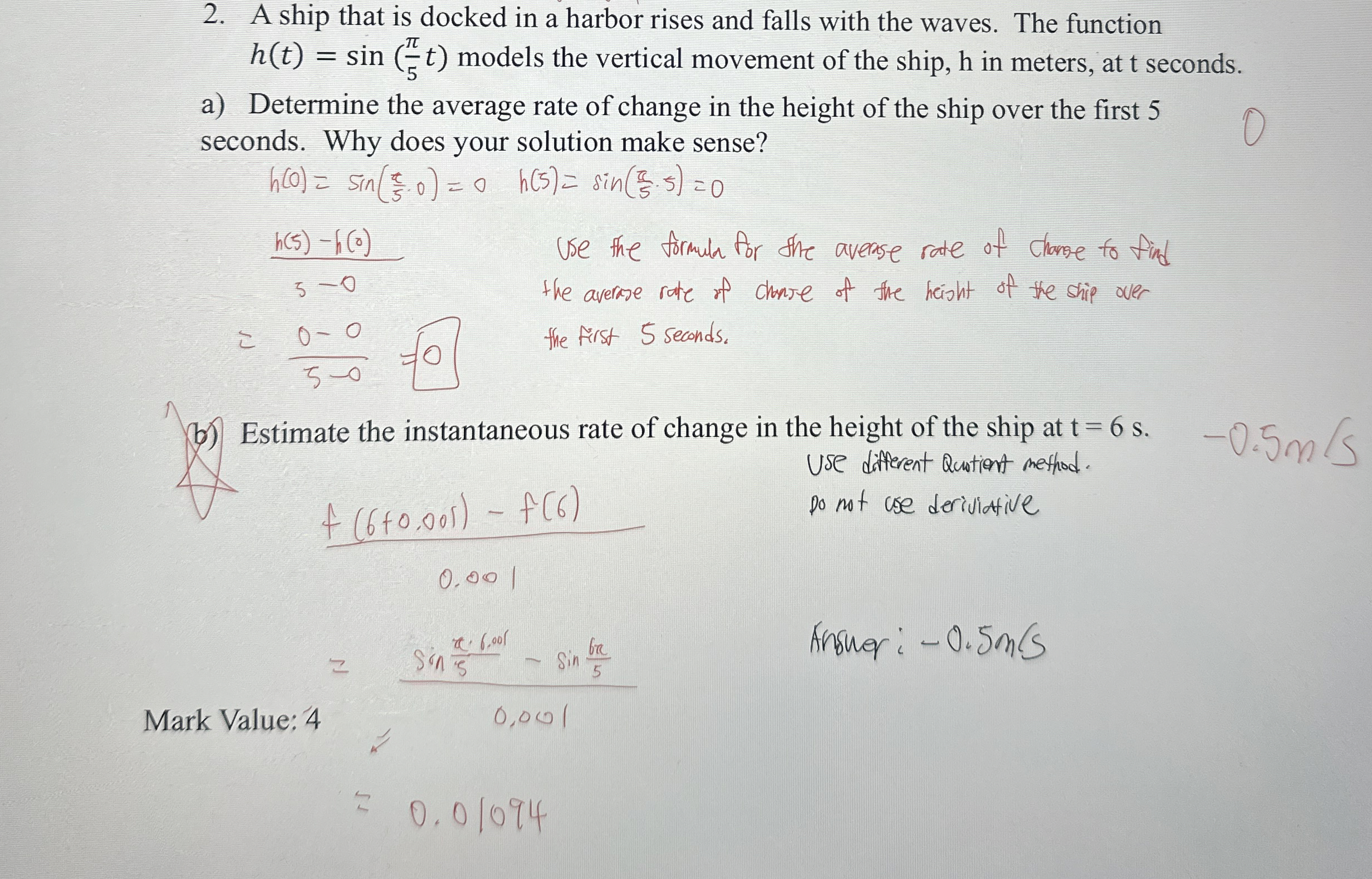 Please Use Different Quotient Method. Do Not use