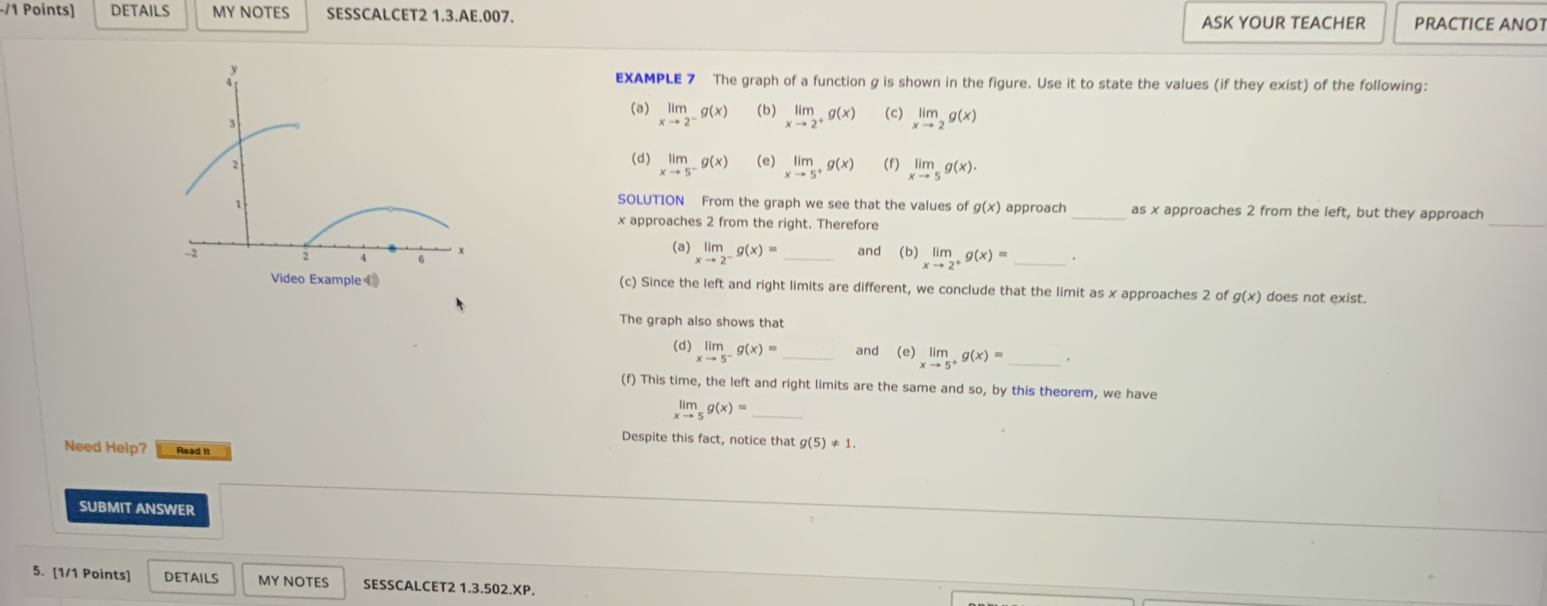 - 1 1 Points ] SESSCALCET 2 1 . 3 . AE . 0 0 7 .