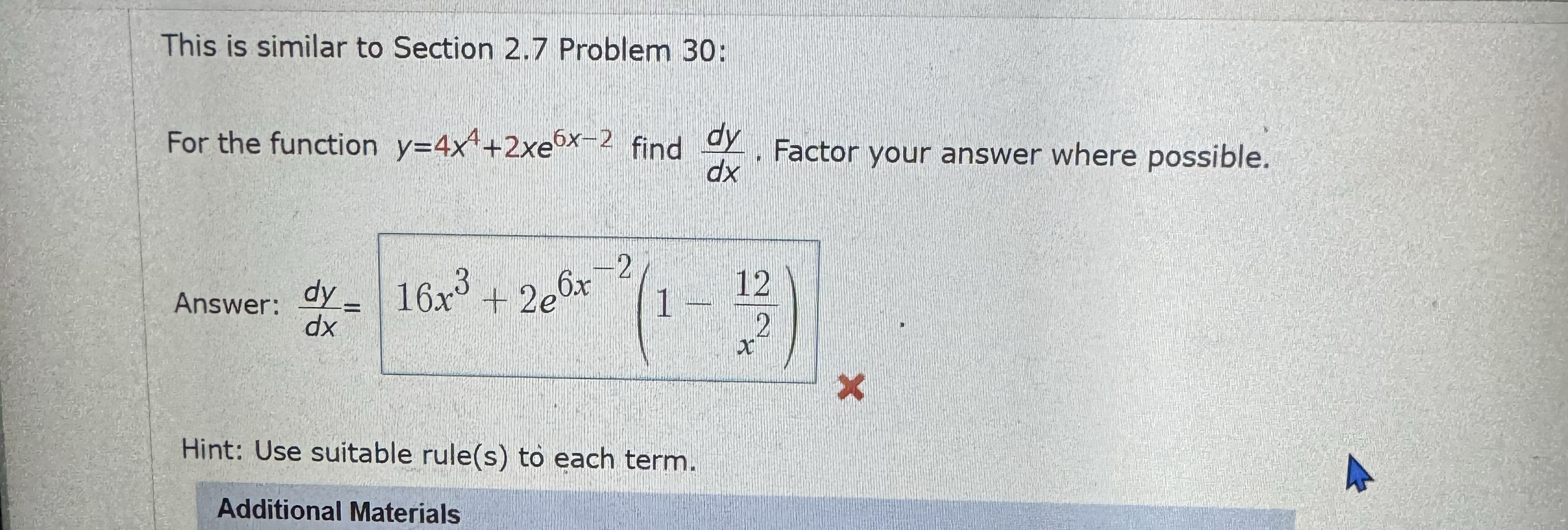 This is similar to Section 2 . 7 Problem 3 0 :