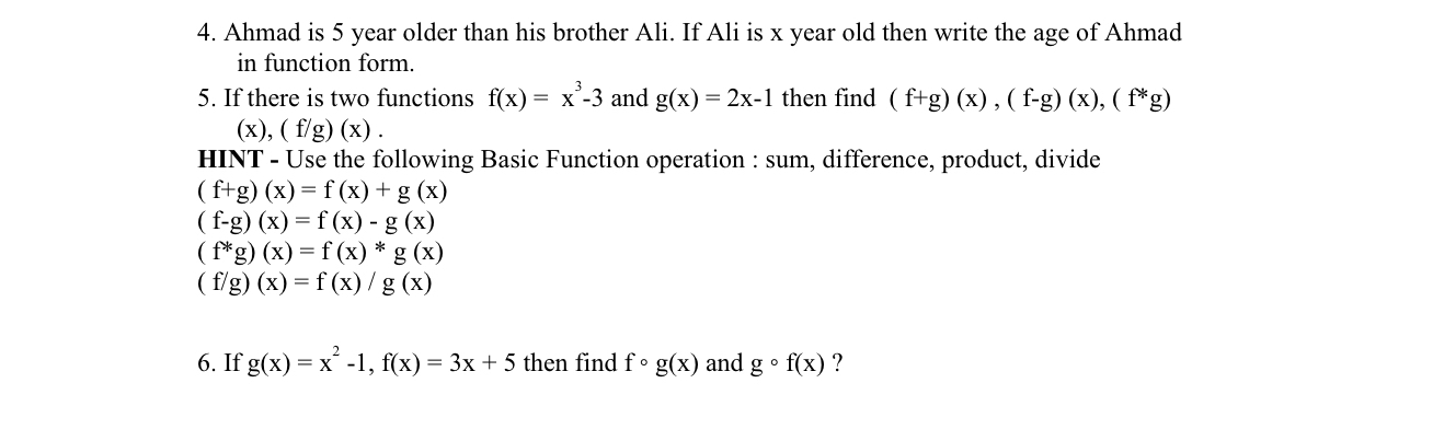Ahmad is 5 year older than his brother Ali. If
