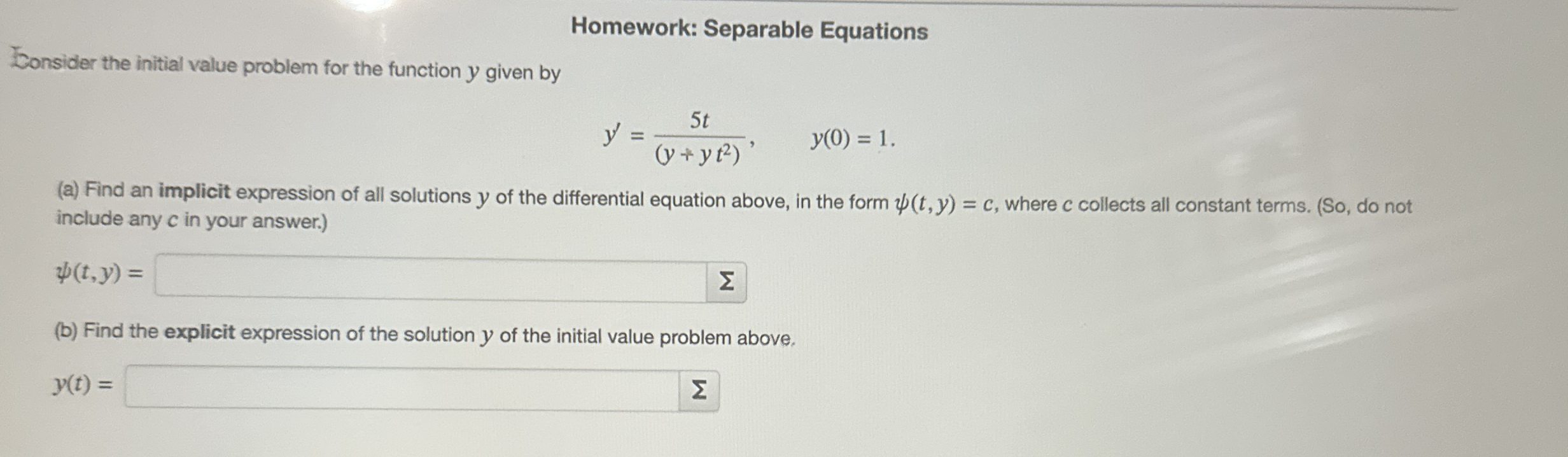 Help me solve this optional problem and show all
