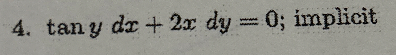 Solve the DE . Give an explicit or implicit