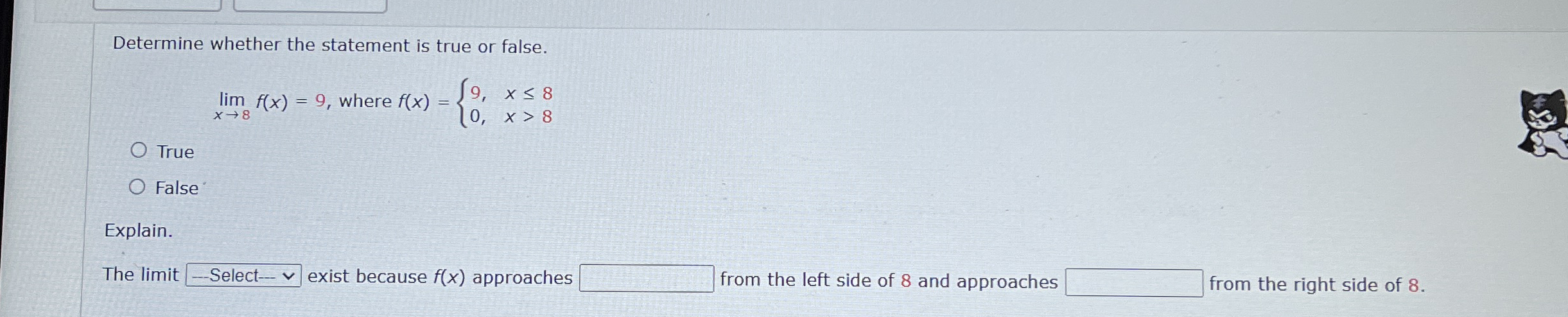 Determine whether the statement is true or false.